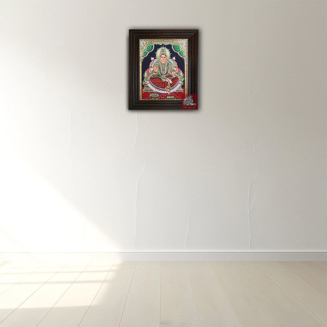 Tanjore Painting of Goddess Lakshmi