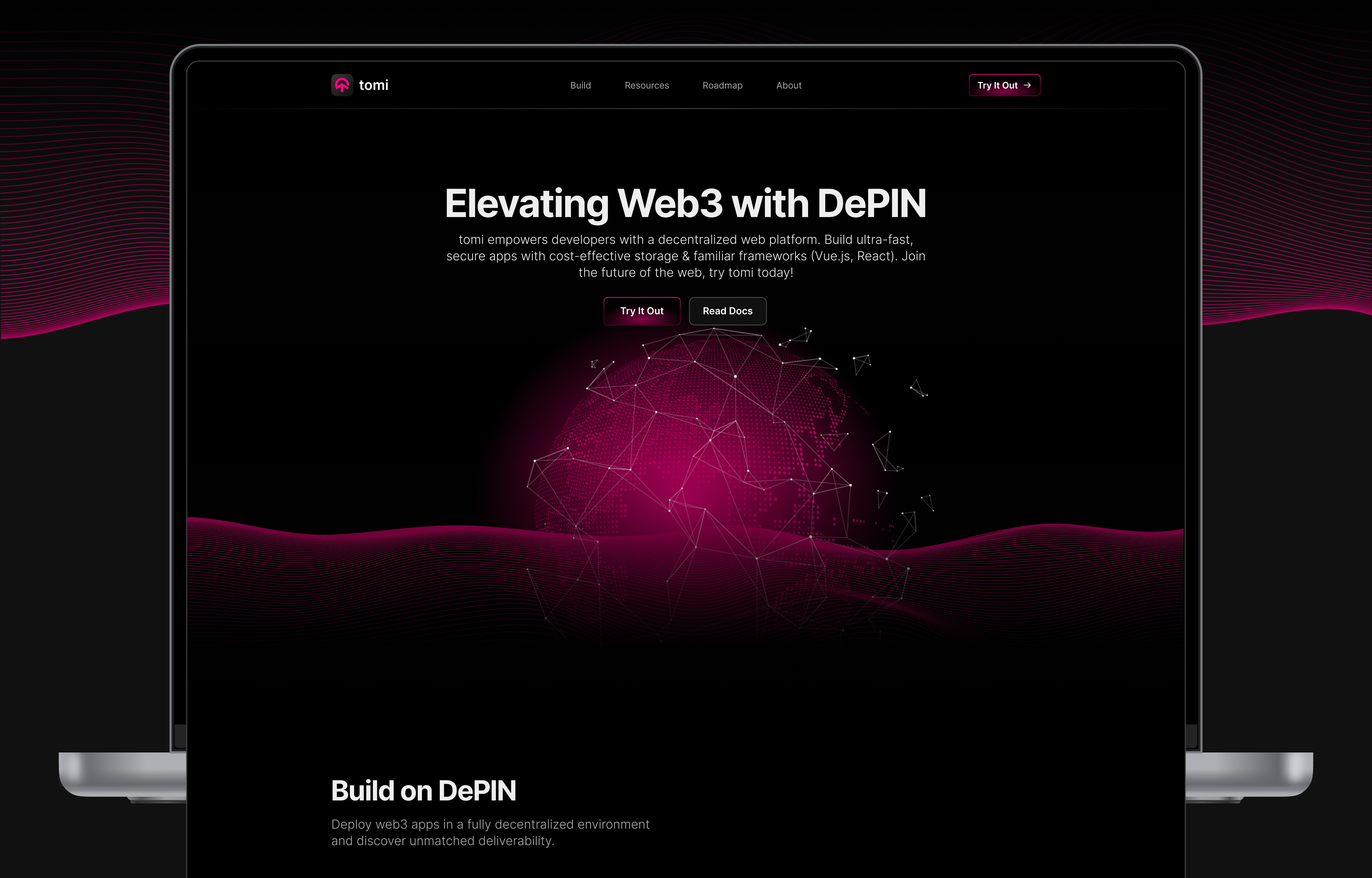 Tomi Website Design 1