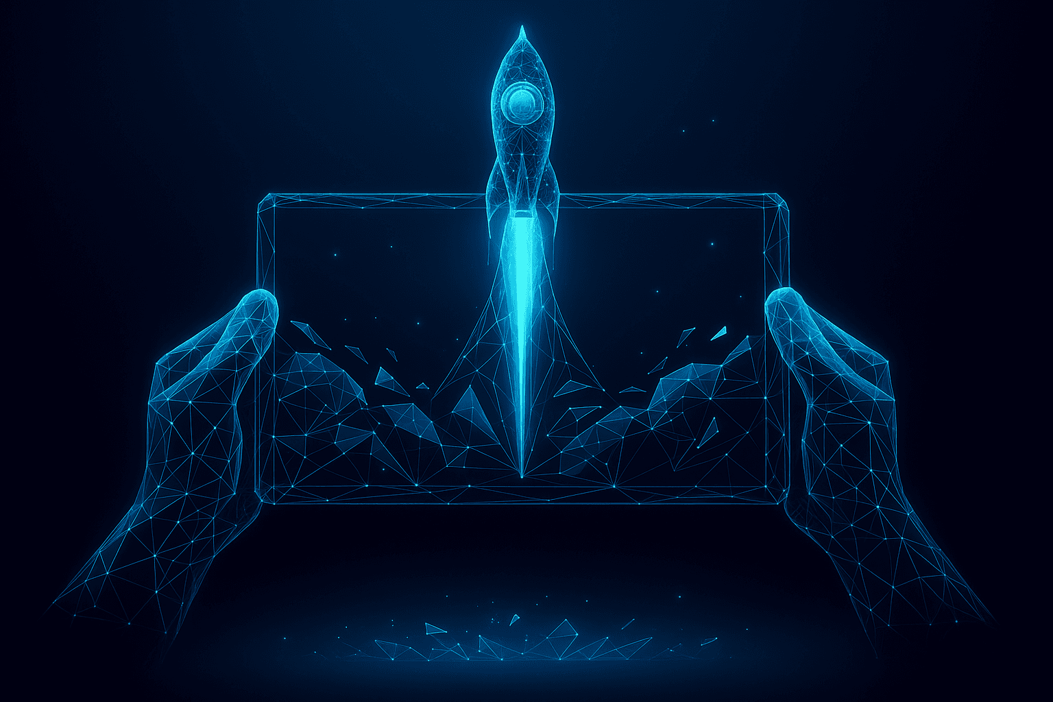 Rear view of black car