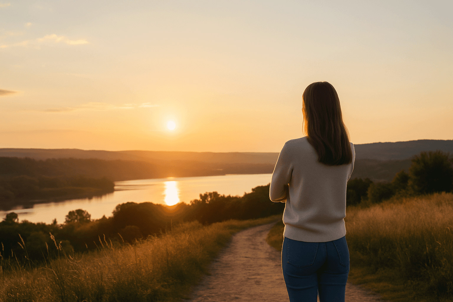 Drone shot of a running track at night