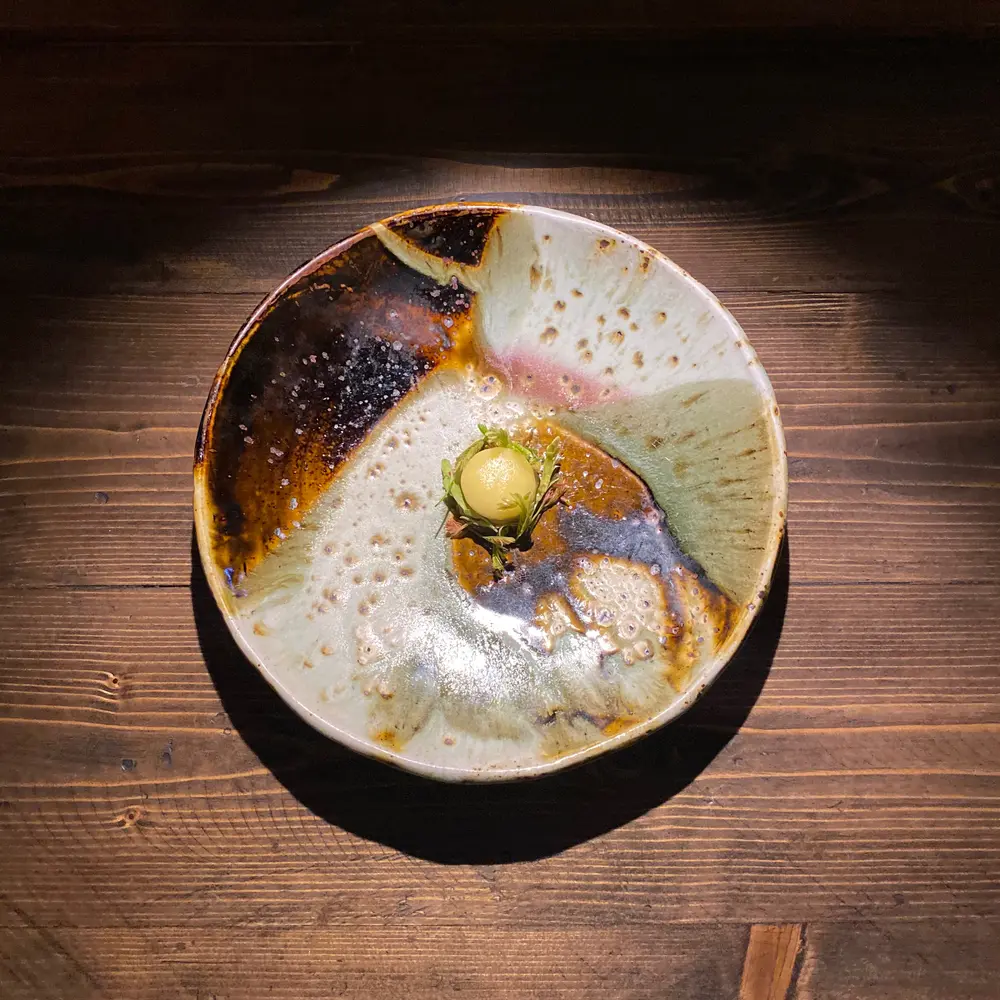Jicama, Dried Pork, Tomme De Chiang Rai, Tamarind Leaf