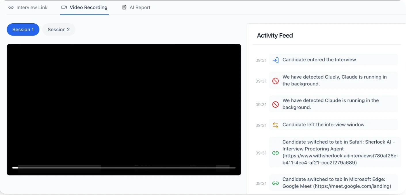 Sherlock Detecting suspicious background activities