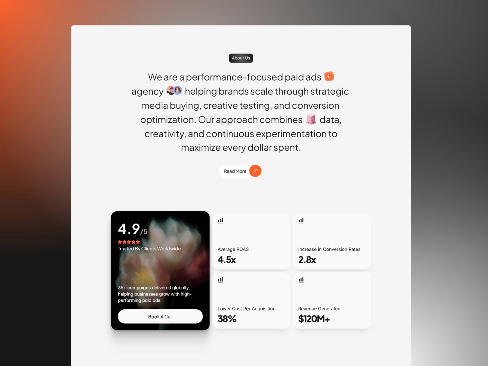 ADSURGE — 黑白极简现代创意机构官网设计灵感