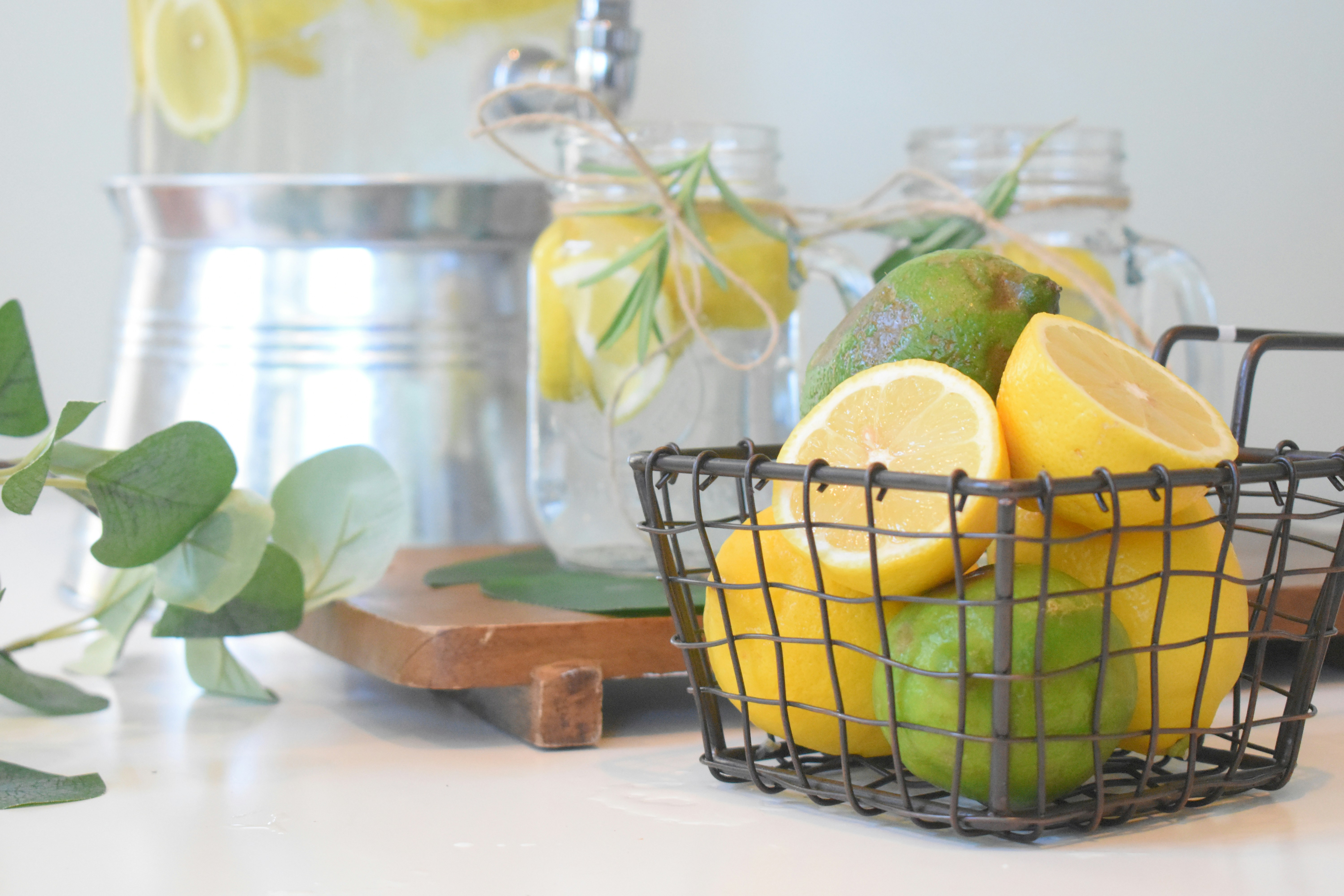 Lemon and Water Jug Visual