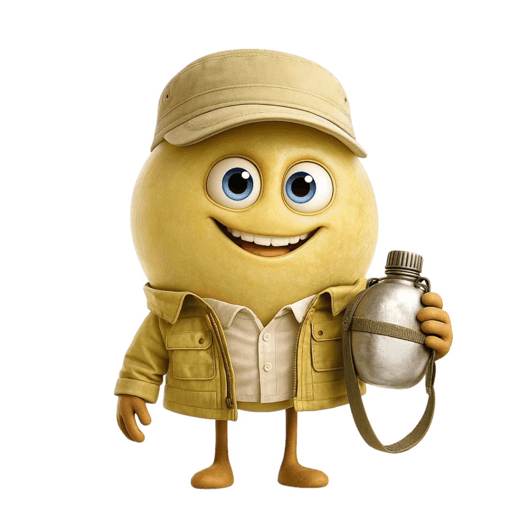 Colombard grape berry illustration for wine education.