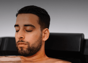 Man in Mana 1.0 cold plunge