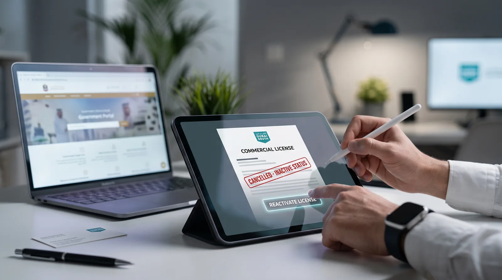 How to Reactivate a Cancelled Dubai South License