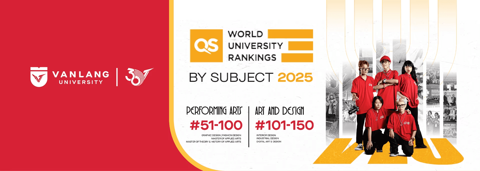 Trường Đại học Văn Lang vào top 100 trường đào tạo thiết kế hàng đầu thế giới