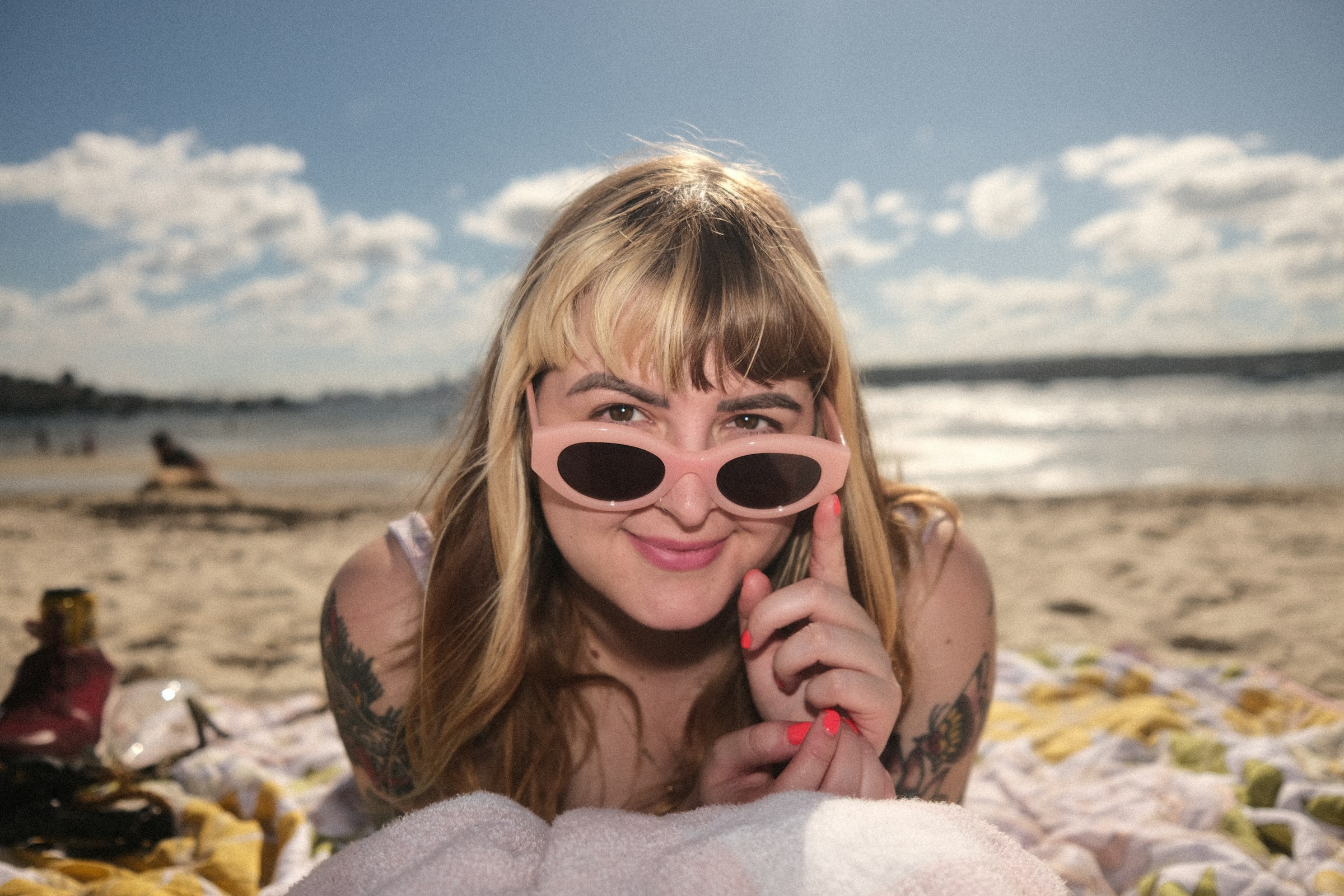 woman at a beach - How To Measure Sun Exposure