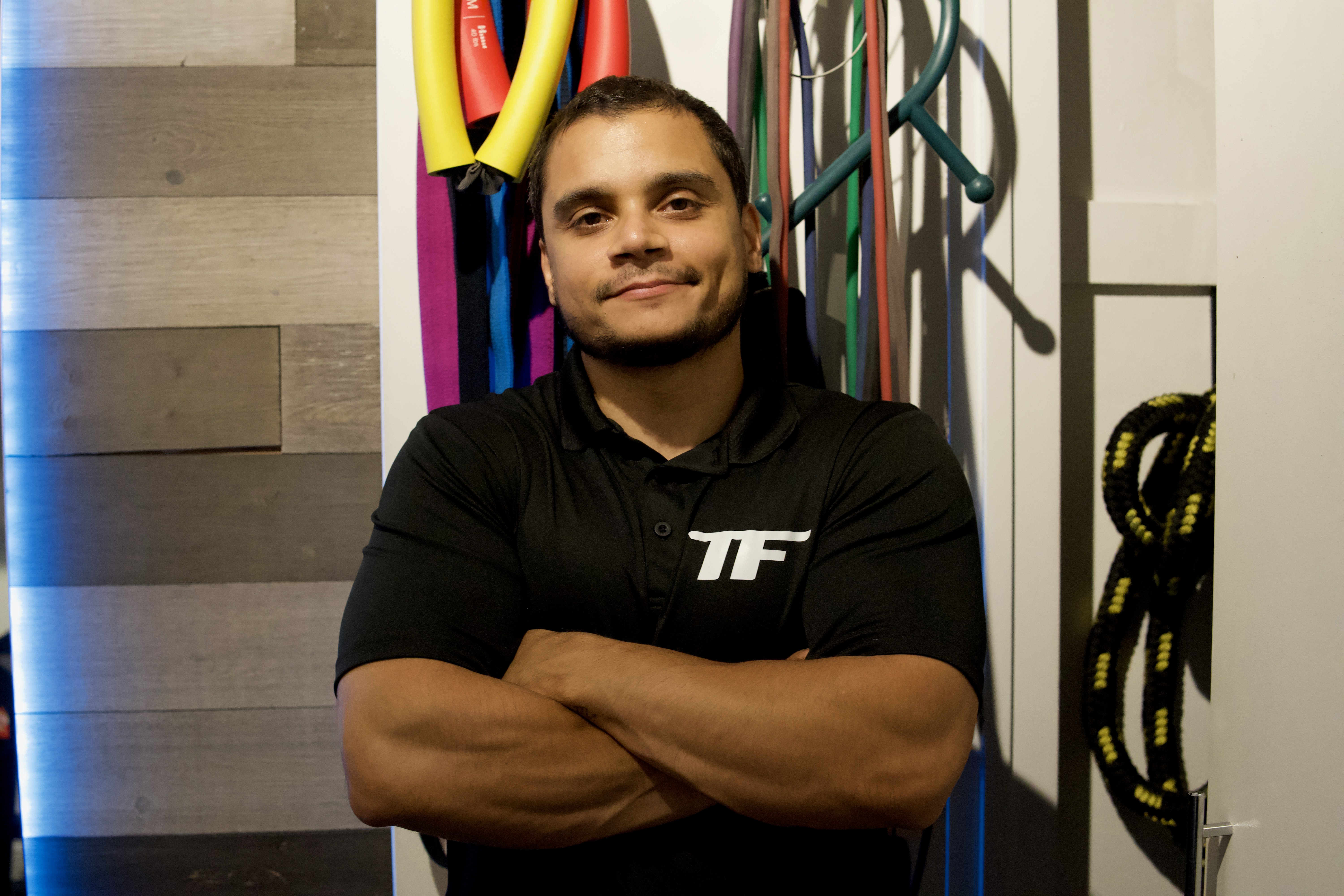 A portriat shot of the founder of Ten Fld NYC, Jonathan Olivencia