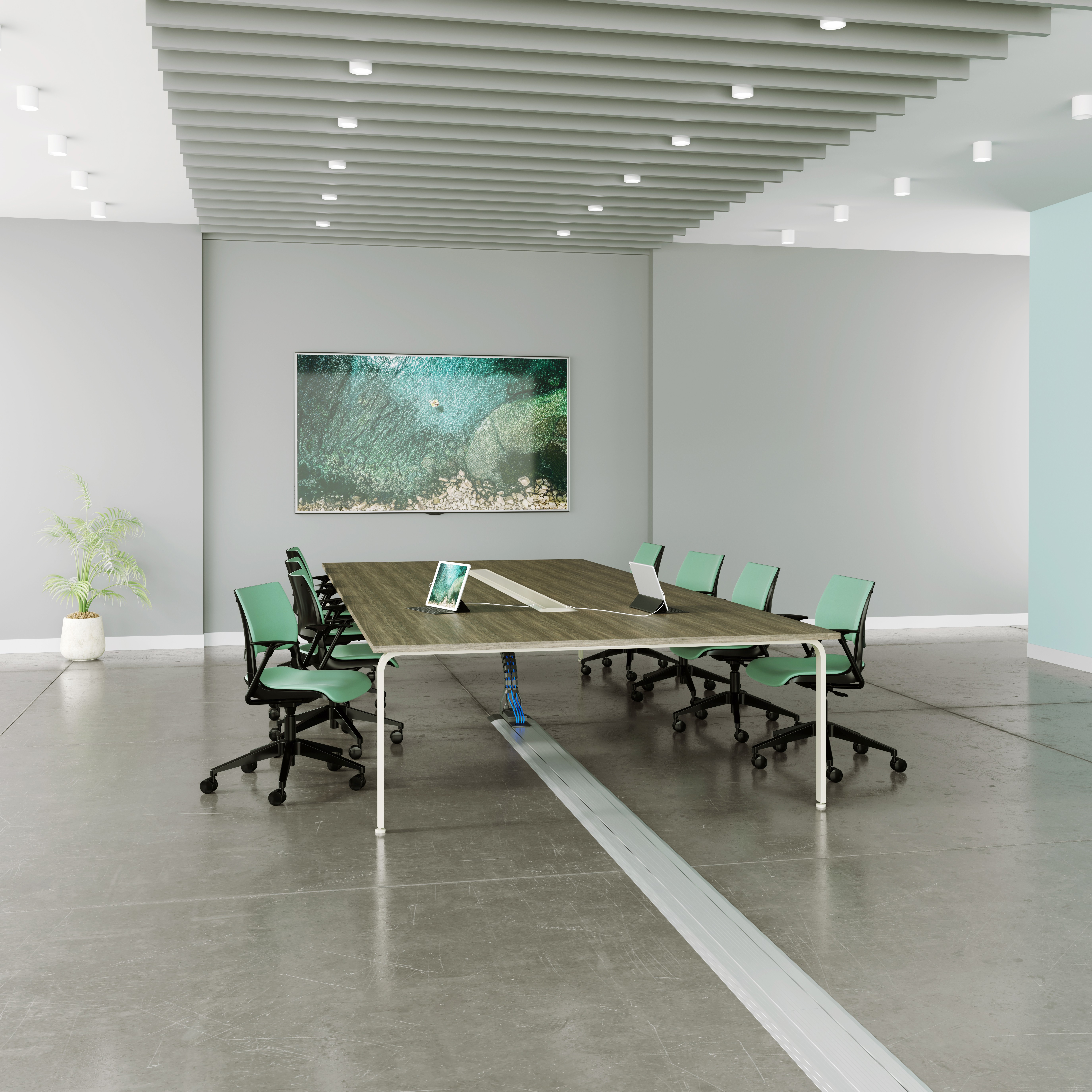 Legrand Connectrac retrofit power distribution solutions for buildings without in slab access in British Columbia