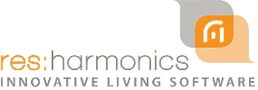logo de marca res:harmonics