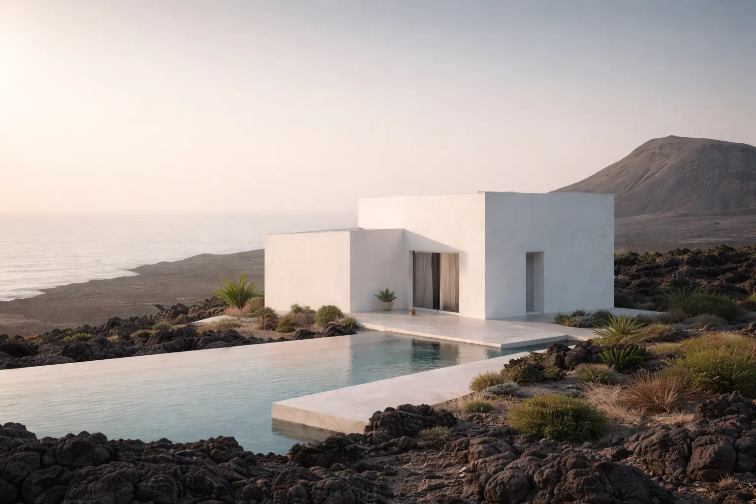 Luxury villa website design responsive booking UI - Casa Blanco