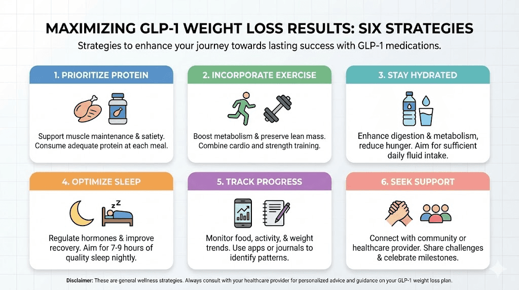 Six strategies for maximizing tirzepatide weight loss results with Shed