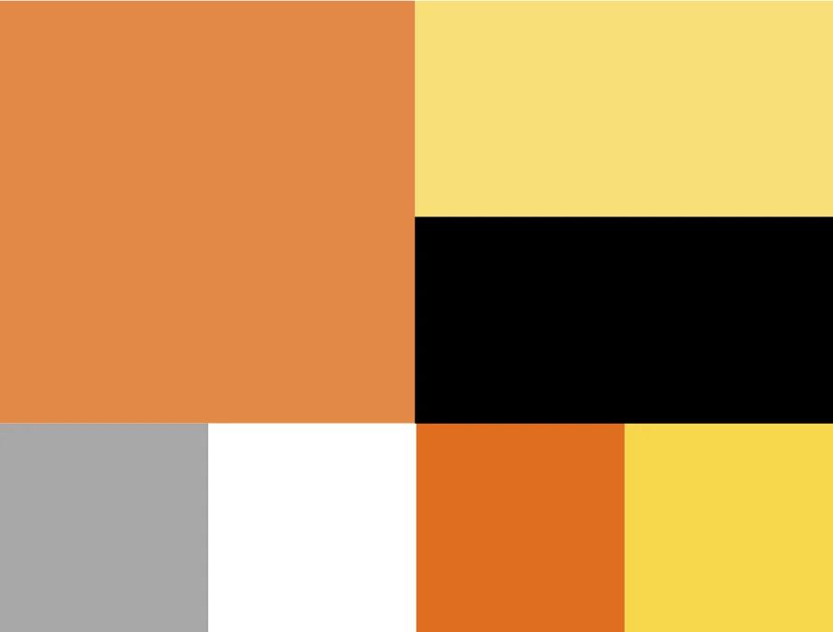 Palette de couleurs Atypix