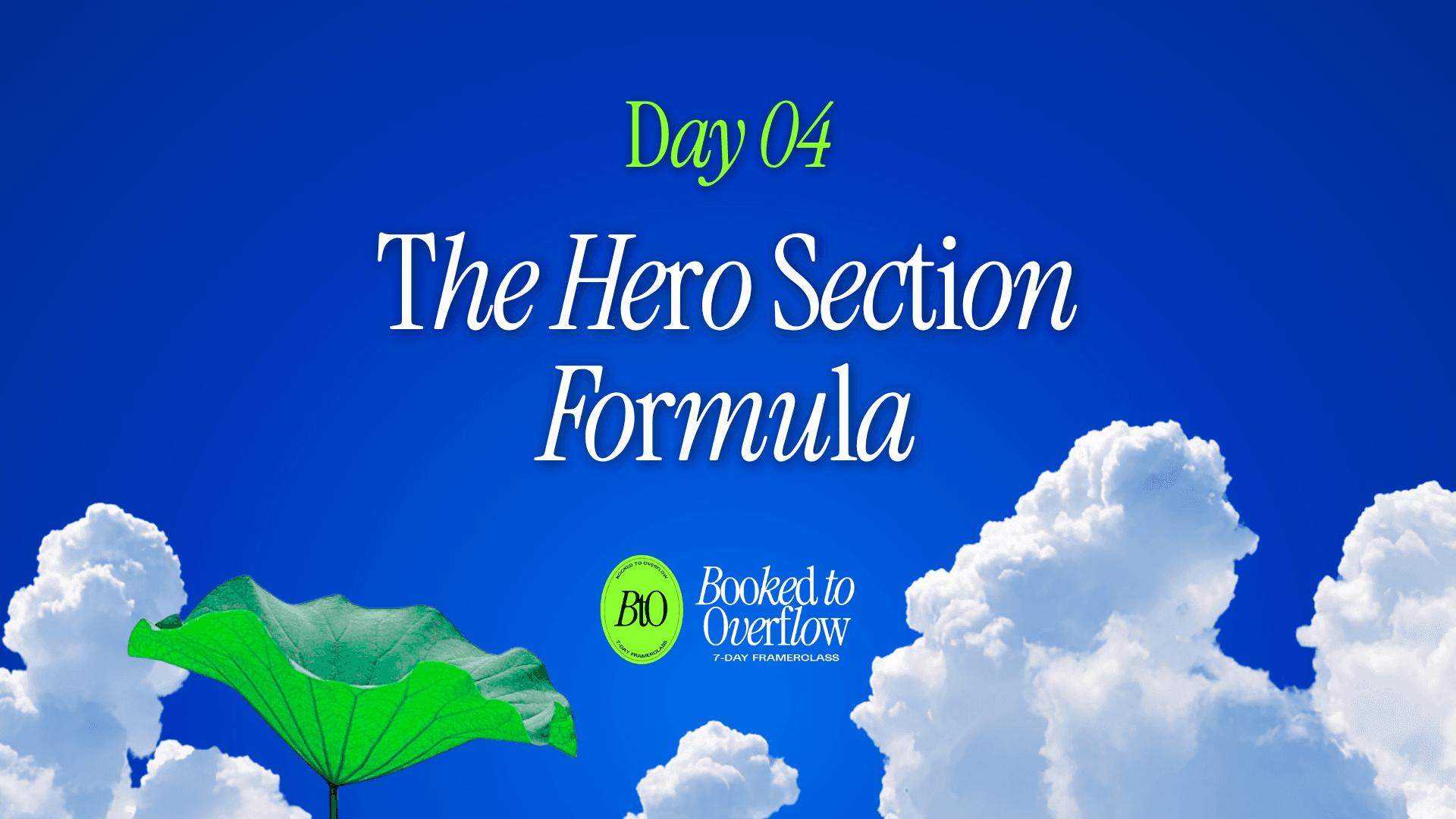 Day 5 — The Authority Website Framework