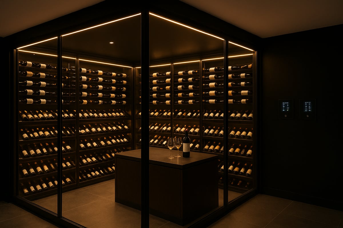 Essential Design Elements for a Modern Bar Wine Cellar