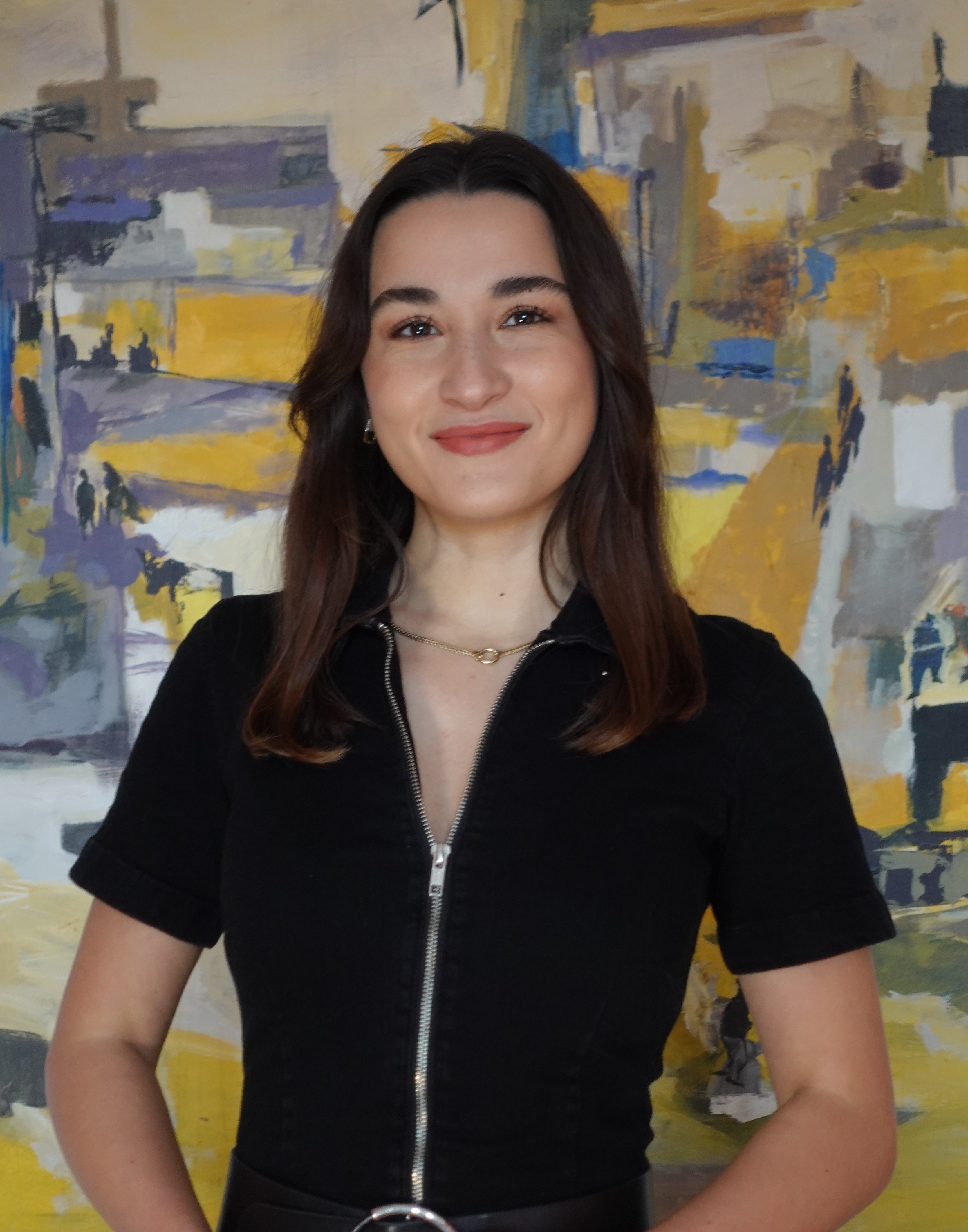 a person wearing a baseball cap