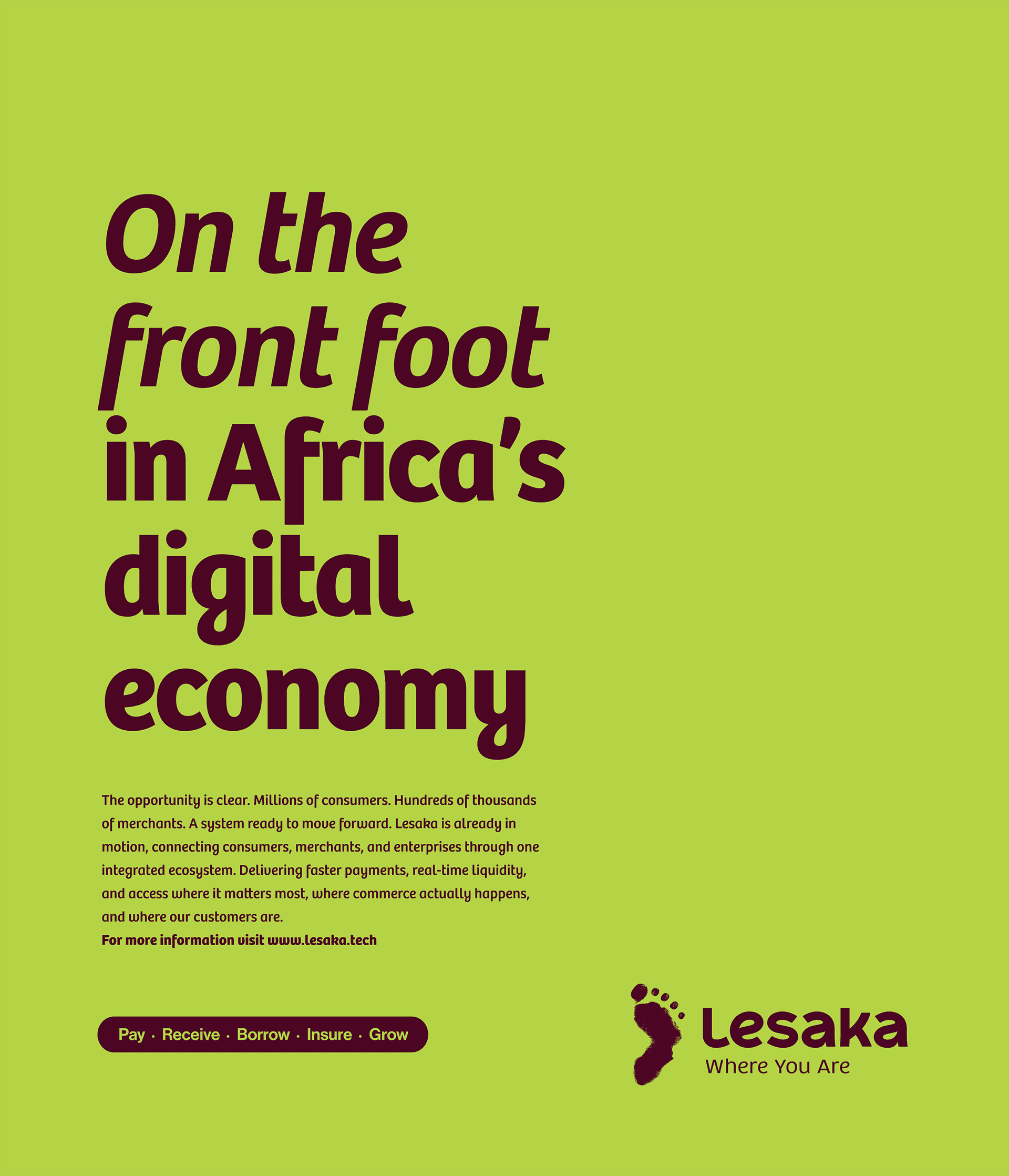 Lesaka - On the front foot in Africa's digital economy