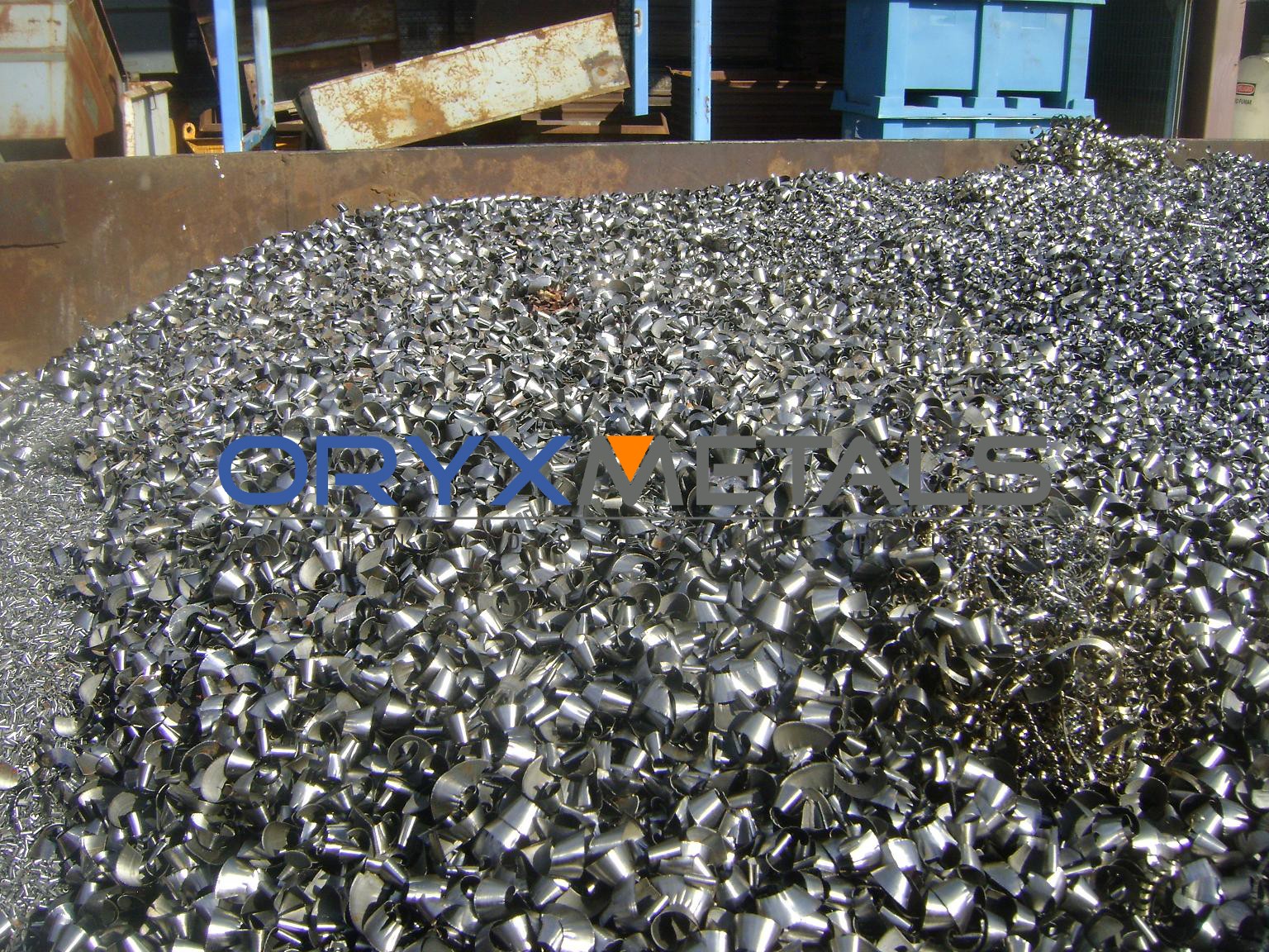 Titanium 6-4 VQ Heavy-Cut Turnings Scrap Recycling - Oryx Metals