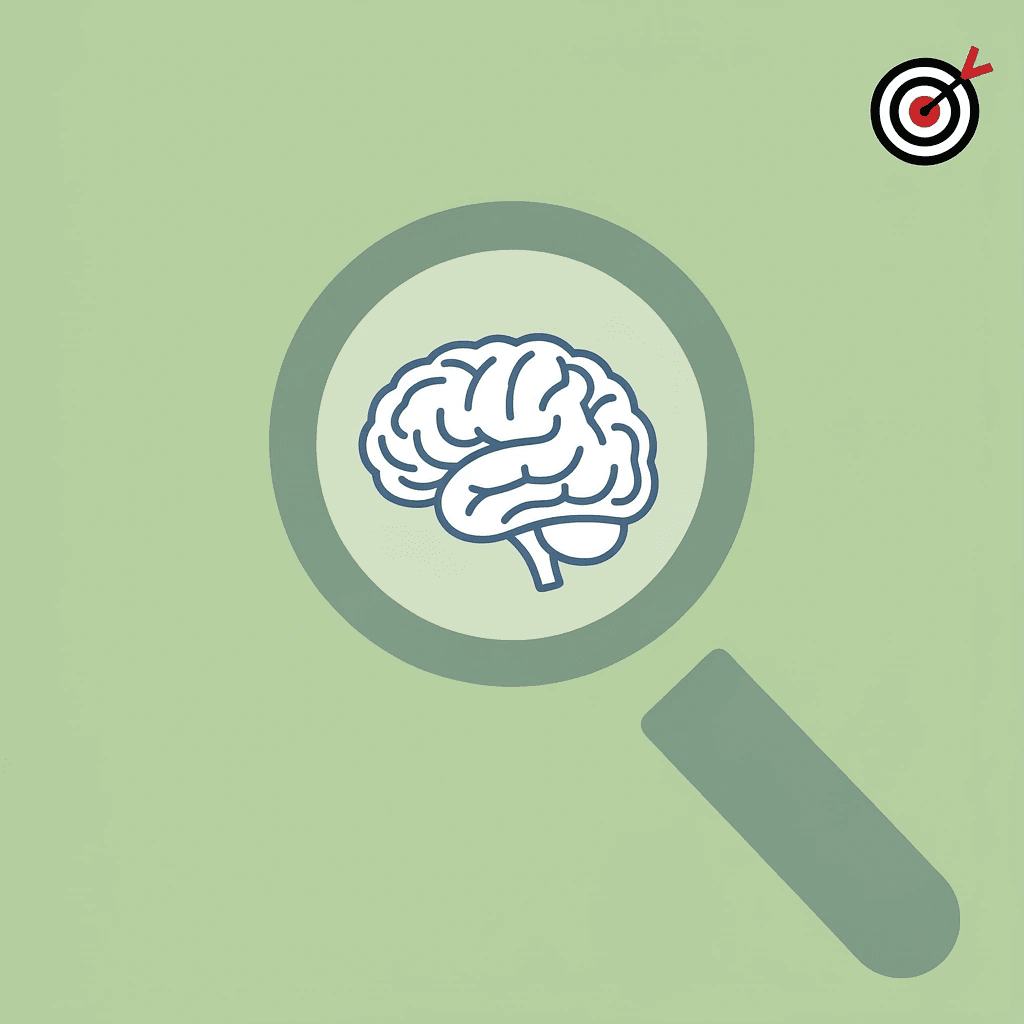 Magnifying glass highlighting active recall as the critical focus area for 34% better retention