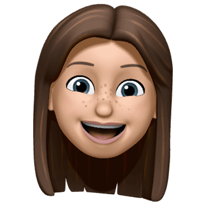 Memoji of a male face smiling