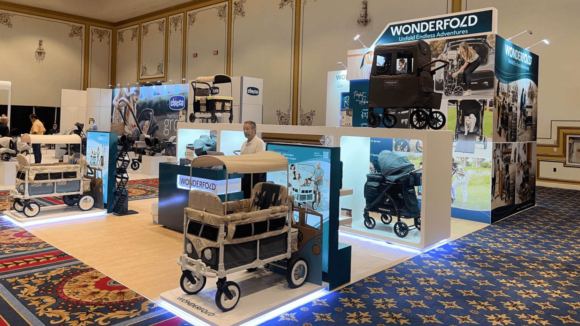 ABC Kids Expo New Product Showcase display