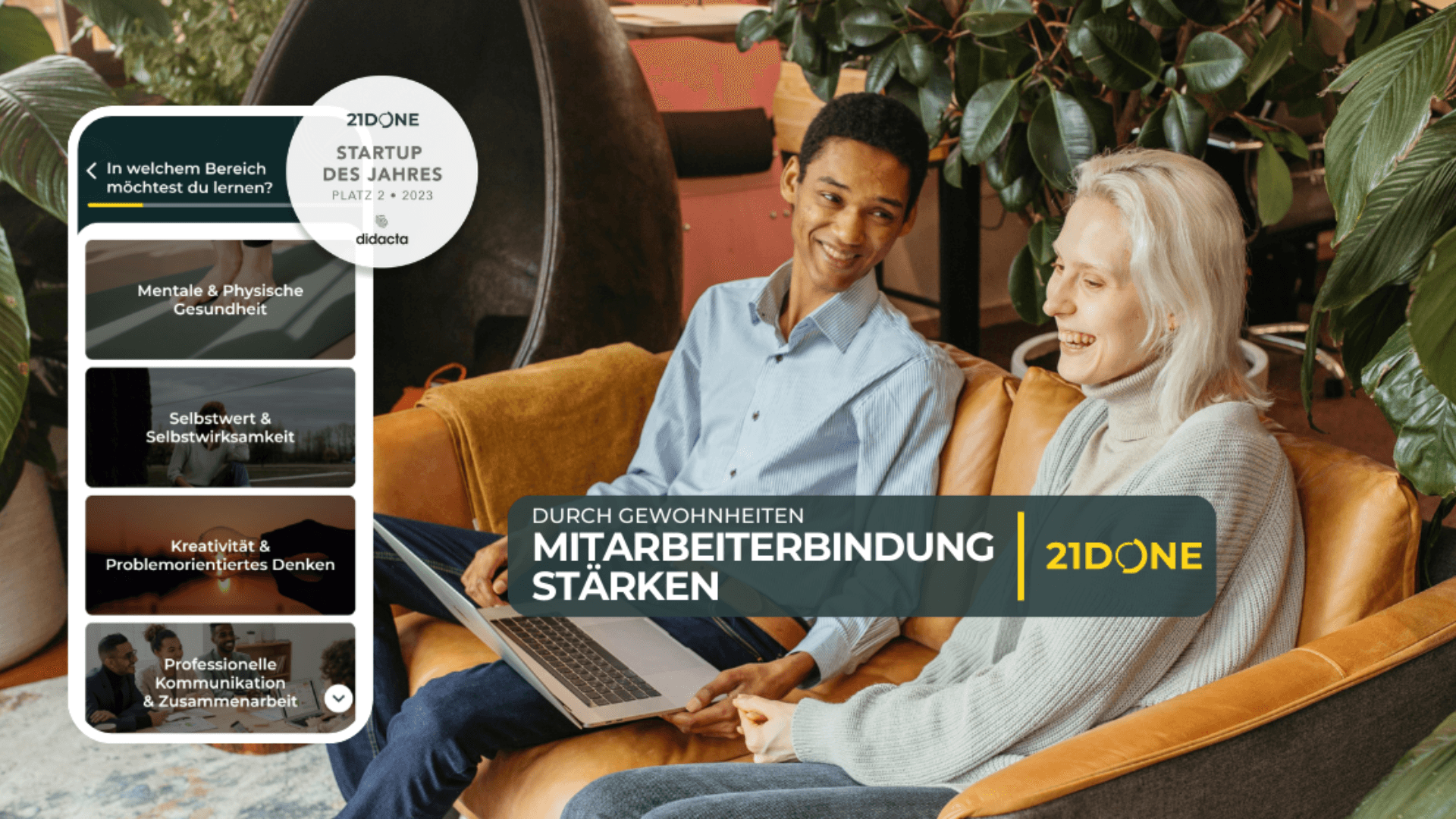 21done in-App Anzeigenbanner