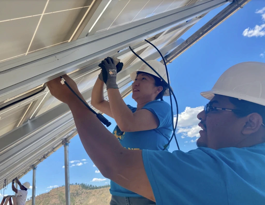 Installing microgrid system on the Northern Cheyenne Reservation