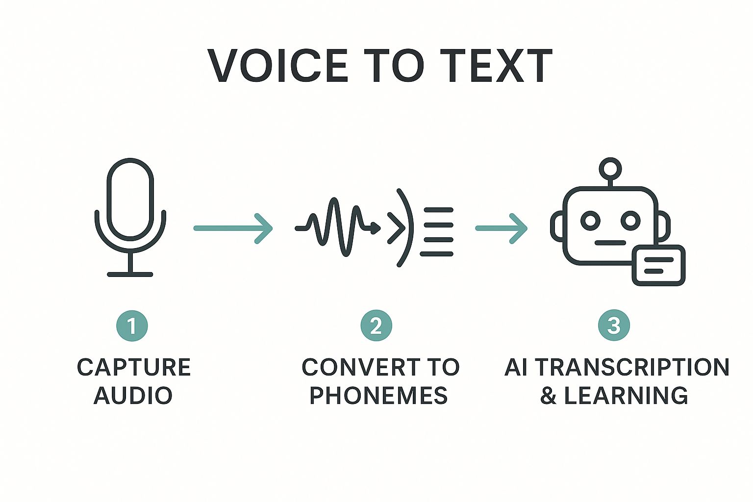 Infographic about voice to text software online