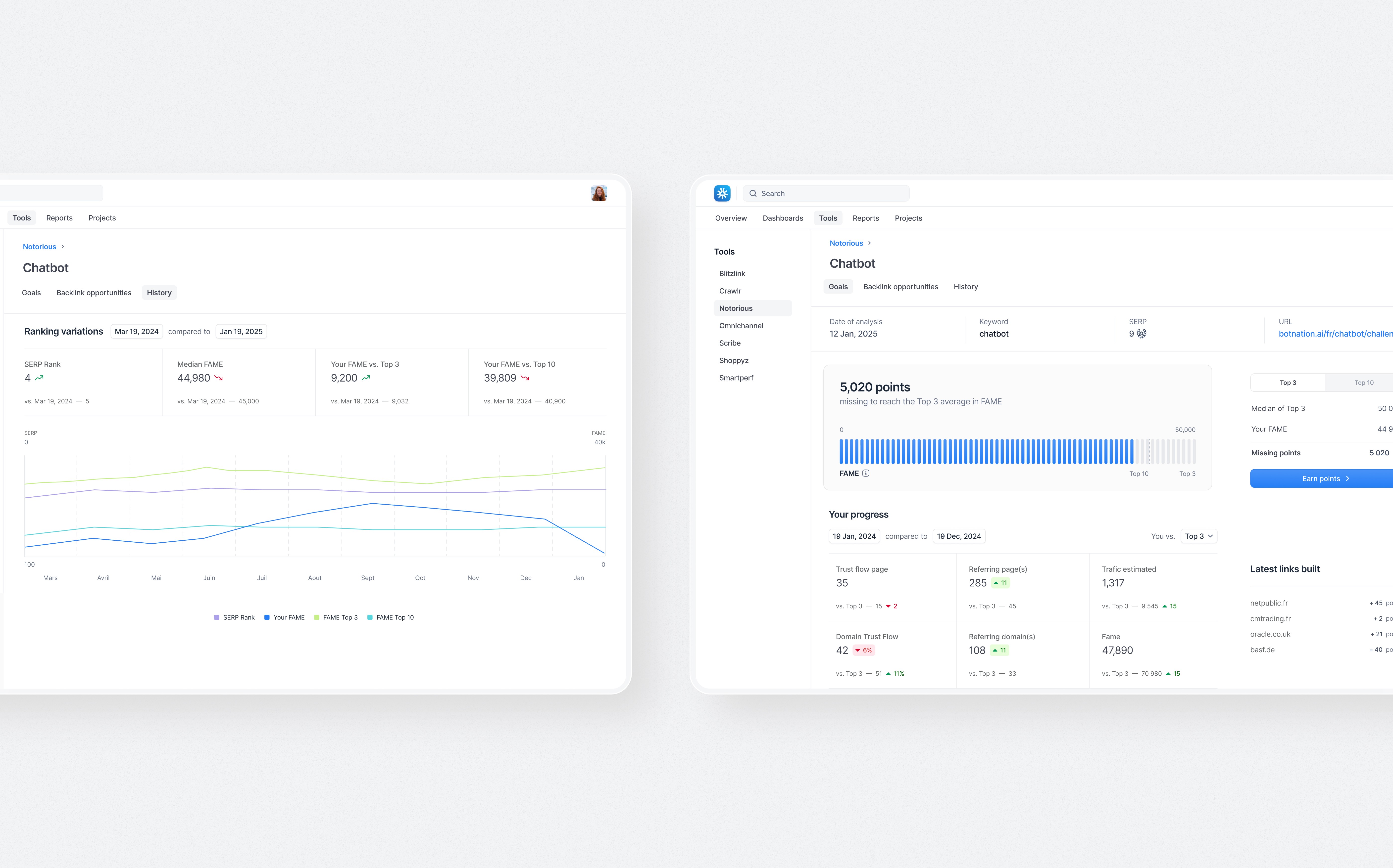 Eskimoz App interface