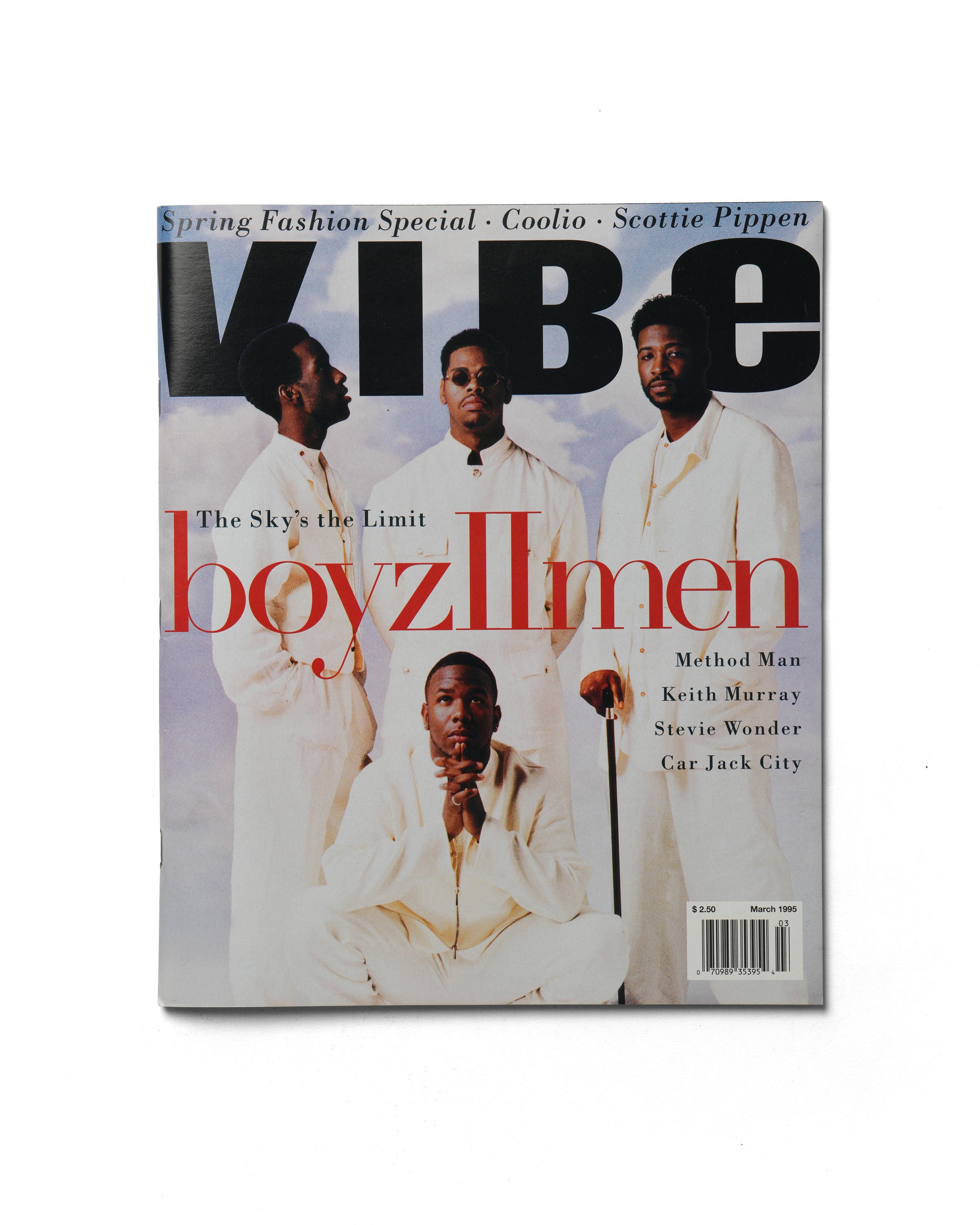 VIBE - March 1995 - Front Cover