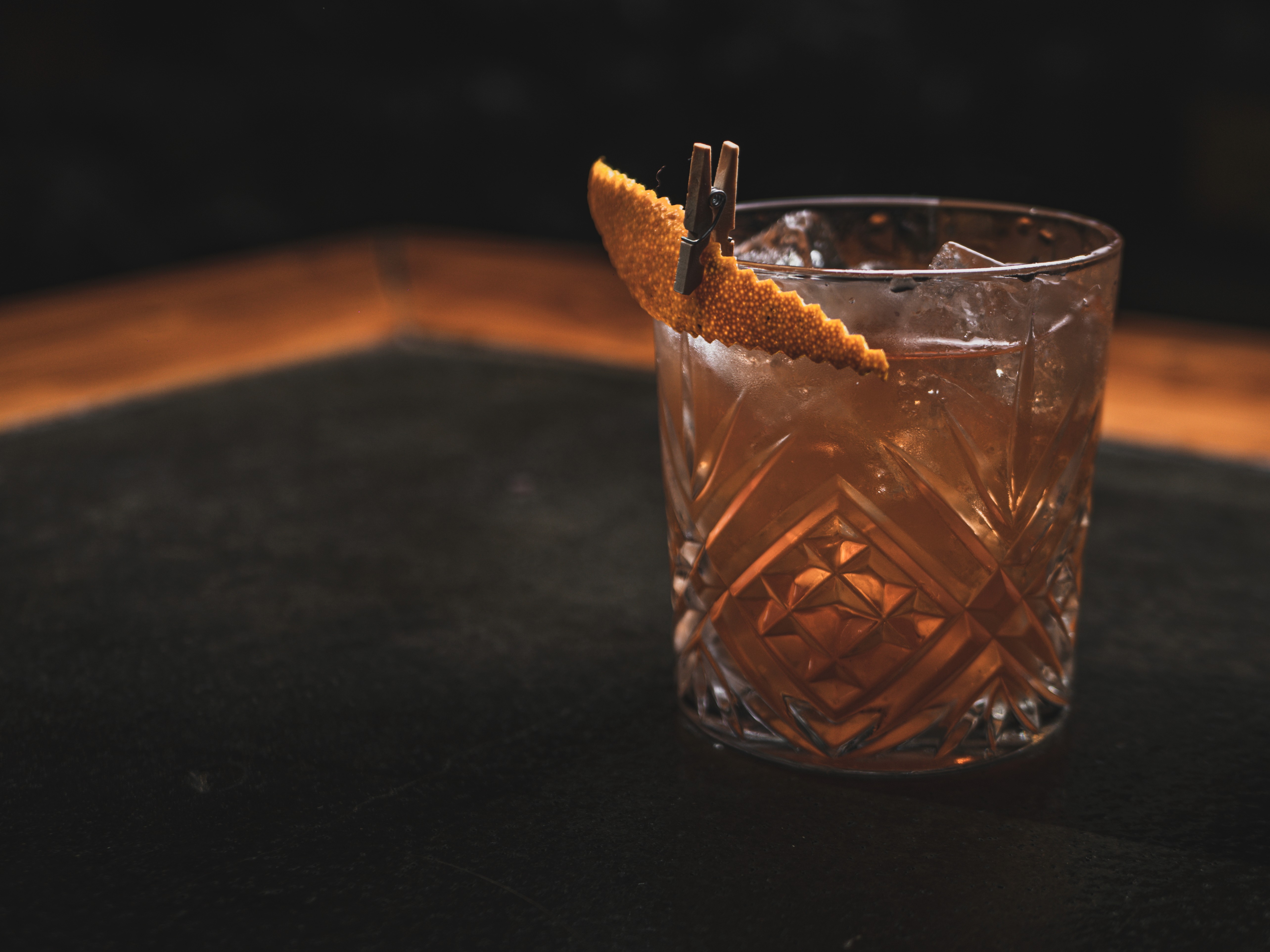 a cocktail glass