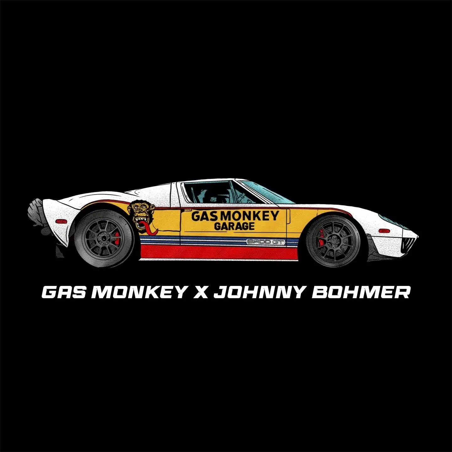 Gas Monkey Garage Badd GT Illustration Design