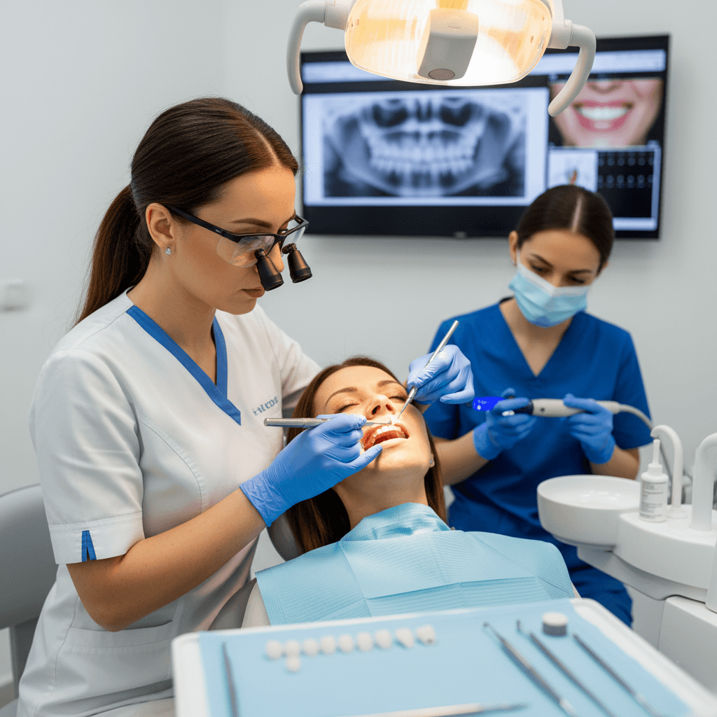 dental veneers procedure