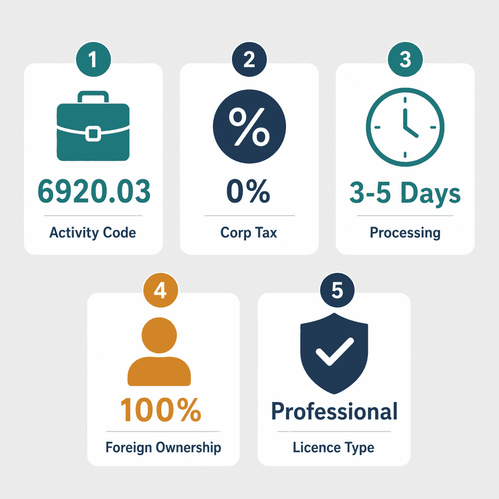 Infographic: Examination Of Accounts And Certification Of Their Accuracy Business License in Dubai: Cost and Requirements