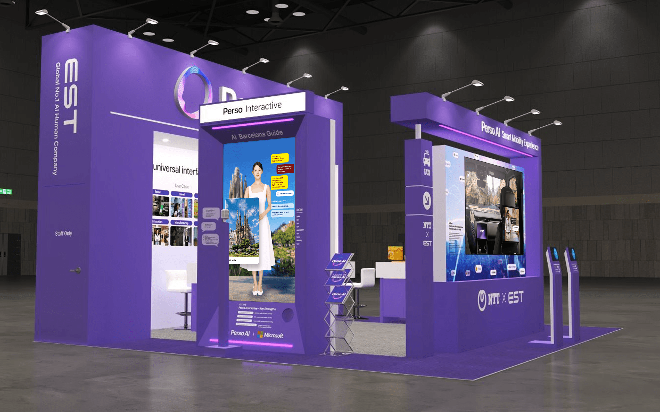 ▲‘MWC26’ 이스트소프트 부스 이미지 (제공=이스트소프트)