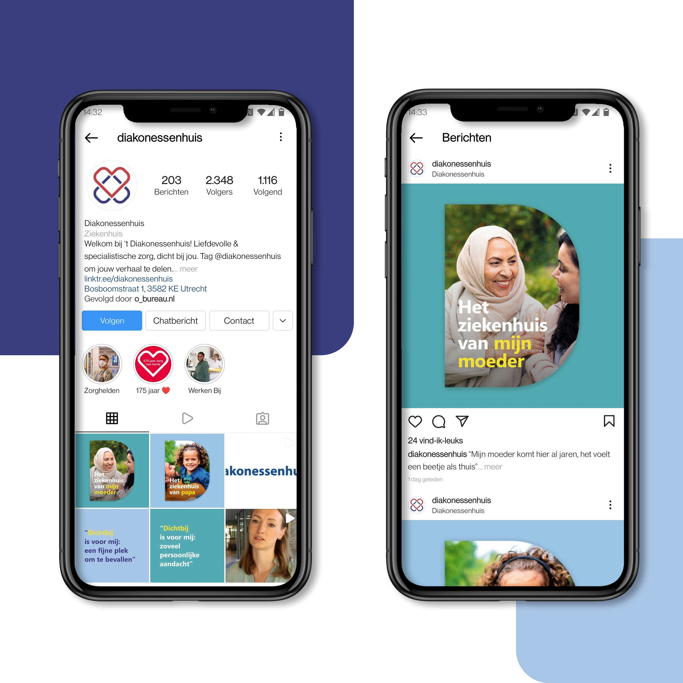 Diakonessenhuis socials