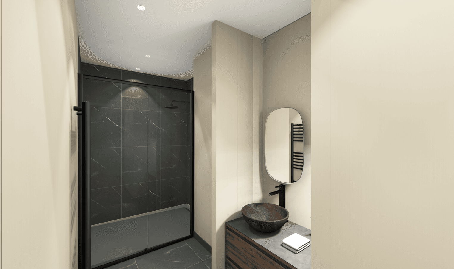 Salle de bain rénovée