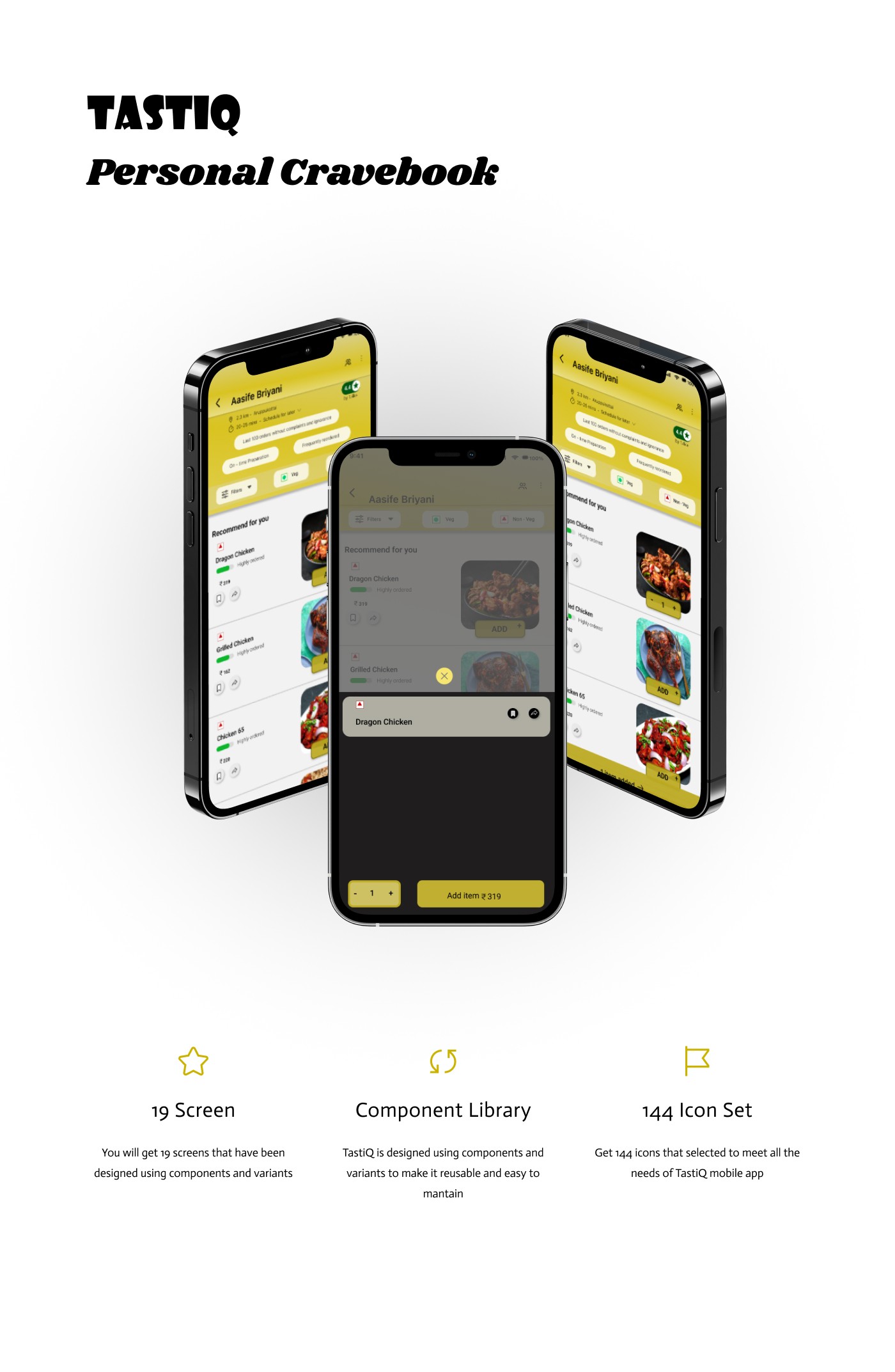 TastiQ (A Food Delivery App)