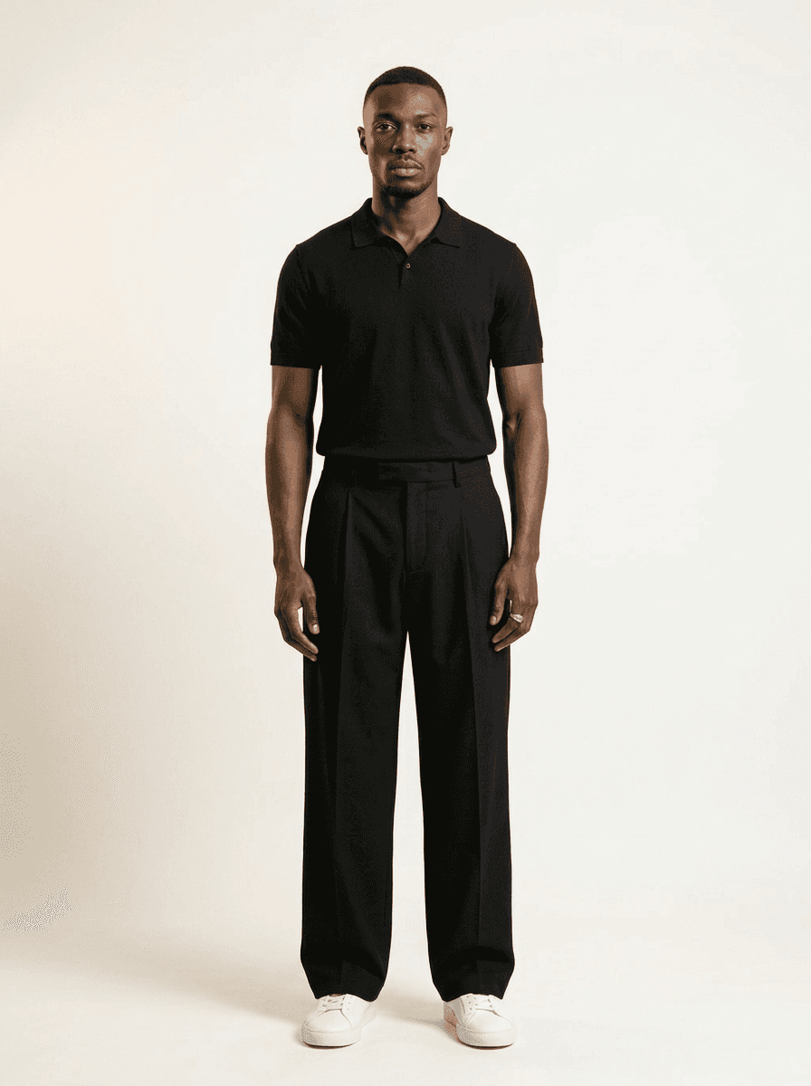 Wide Column Trouser