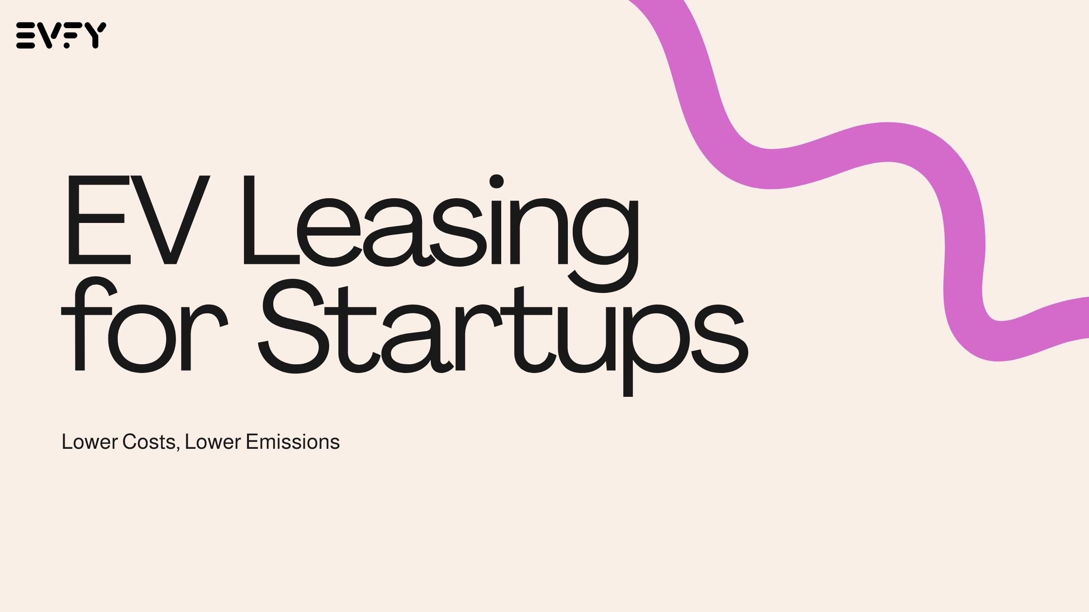 EV Leasing for Startups: Lower Costs, Lower Emissions