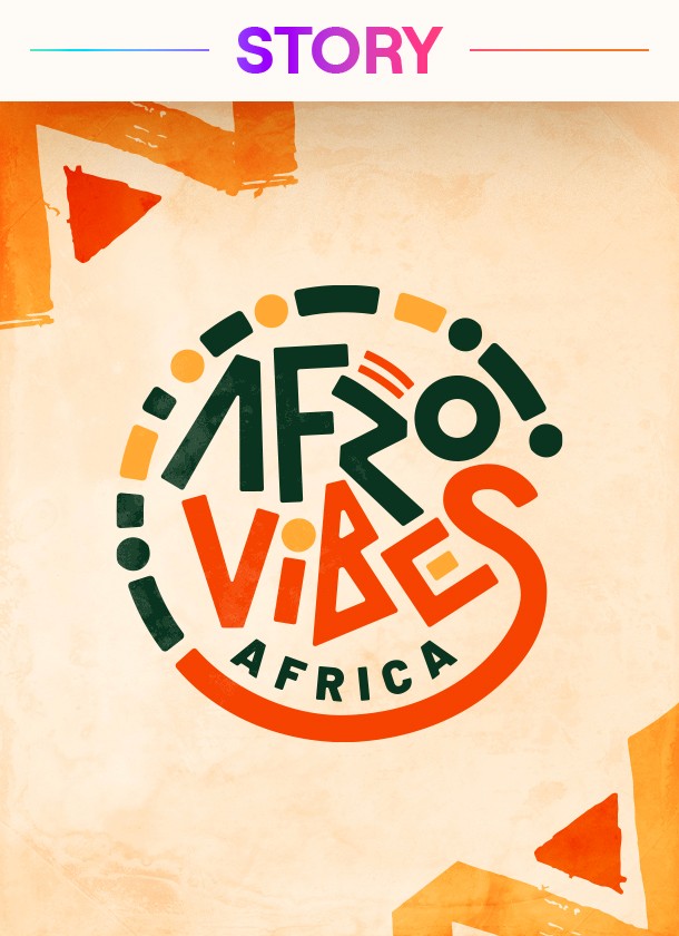Afrovibes Africa instagram story design by MetaCraft.