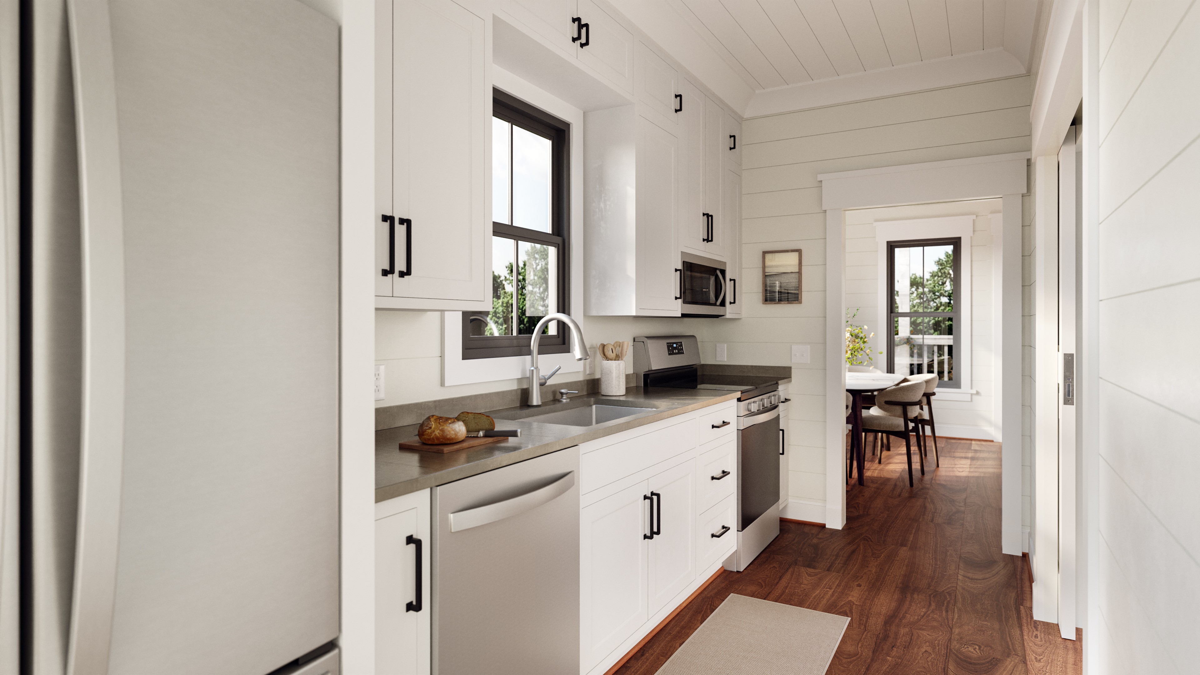 Shoreline Cottage Kitchen
