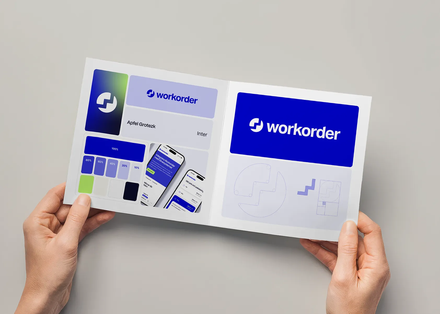 En grafisk profil av Svärd Studio