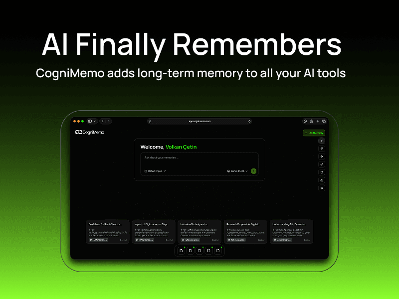 AI Finally Remembers: The Long-Term Memory Layer for Every AI Tool