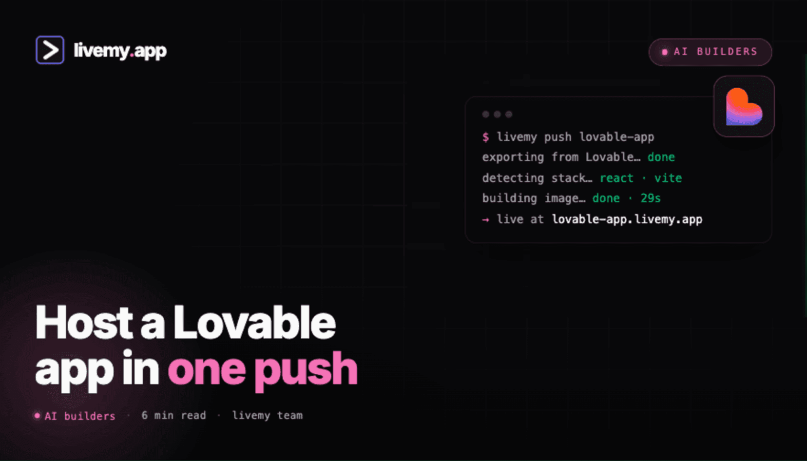 How to host a Lovable app outside Lovable (2026)