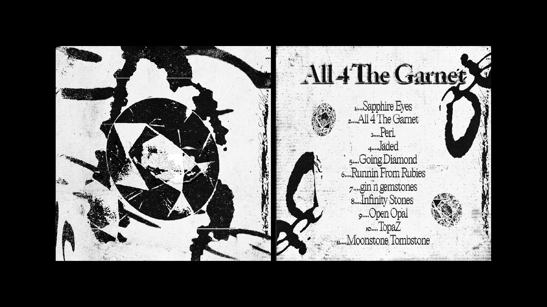 A mockup for an iPhone placed on a table for a job portal app