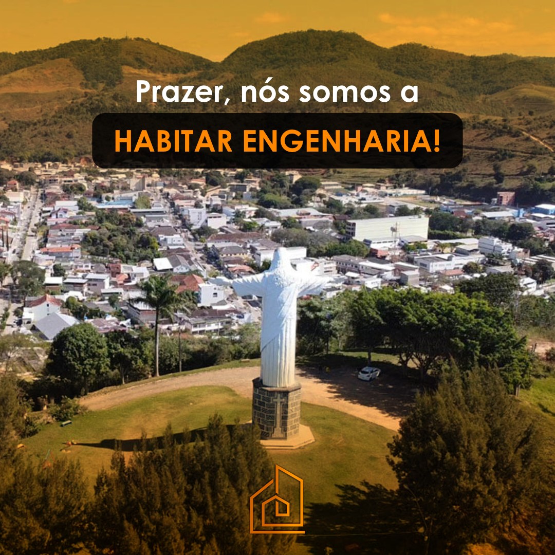 Vista aérea de Guaçuí, ES, onde a Habitar Engenharia se destaca por seus projetos de construção e desenvolvimento local.