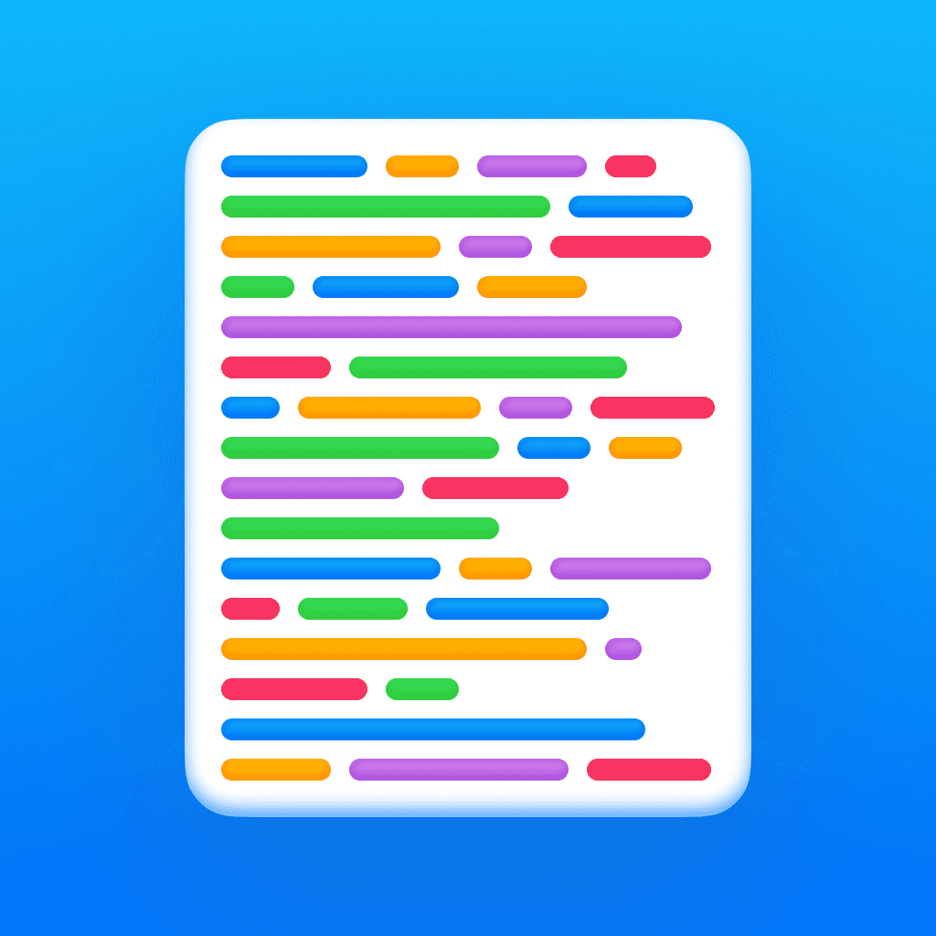 iOS app icon for App.io template from AppLayouts.